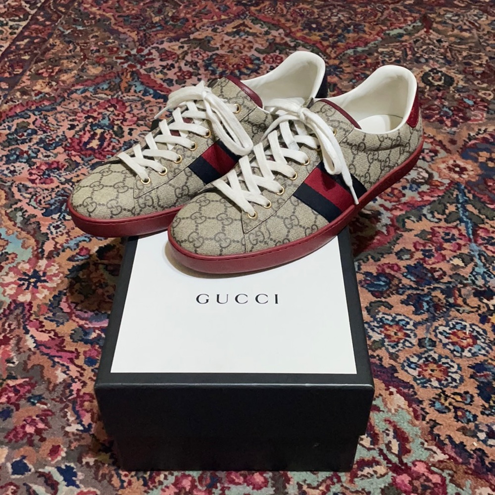GUCCI GG supreme ace sneaker